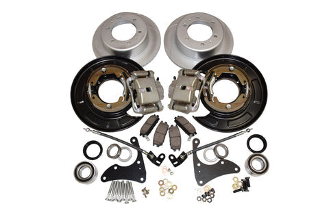 Pedders 05-20 Toyota Tacoma Rear Brake Conversion Kit w/ 6 Lug Rear