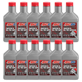 AMSOIL ISO 100 100% Synthetic Compressor Oil Case of 12