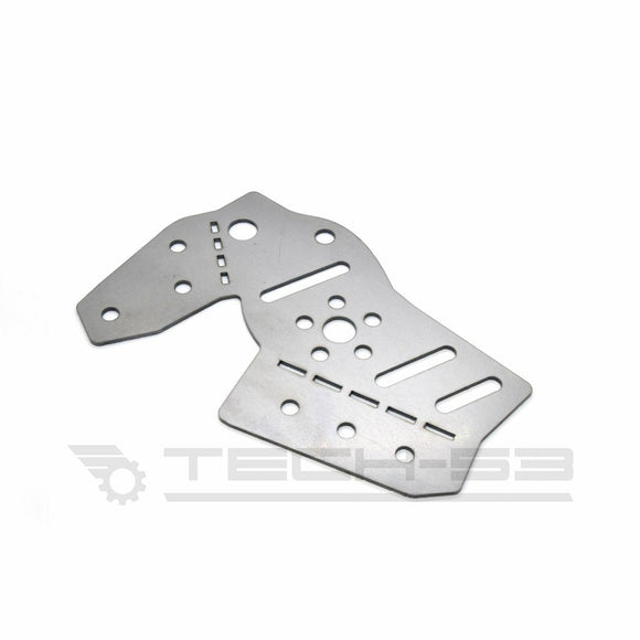 Tech-53 BMW E36 Subframe Reinforcement Plates (Wide Style) | E36RFMTPLATE
