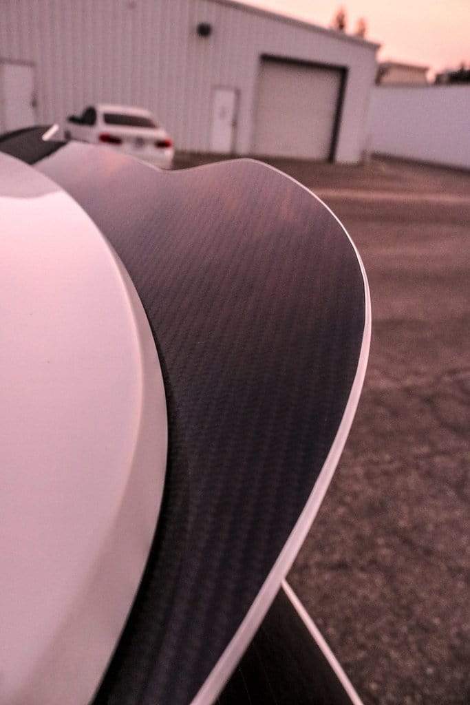 FS Performance Engineering Carbon Fiber Spoiler Extension V3 | Volkswagen MK6 GTI/R - 0