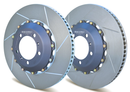 Girodisc Rear 2pc Floating Rotors for Porsche 981 GT4+991 Turbo with OEM Iron di-2