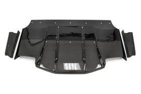 OLM Half Carbon VA Style Rear Diffuser - 2015-2020 WRX STI