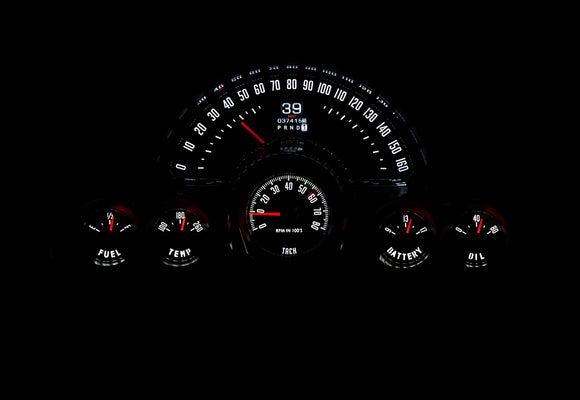 DD 1958-62 Chevy Corvette RTX Instrument System