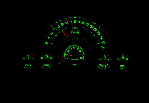 DD 1958-62 Chevy Corvette RTX Instrument System