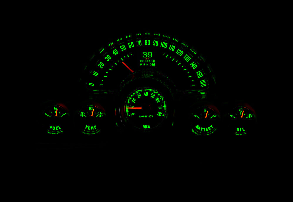 DD 1958-62 Chevy Corvette RTX Instrument System