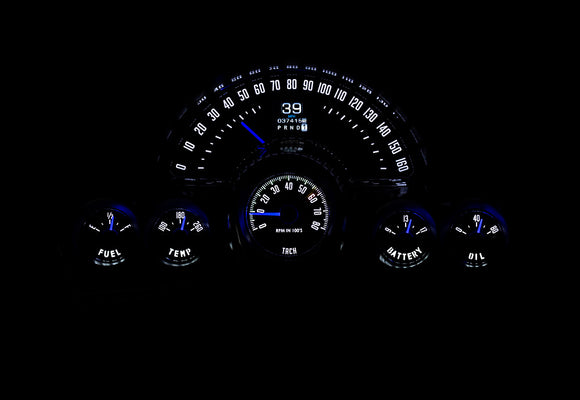 DD 1958-62 Chevy Corvette RTX Instrument System