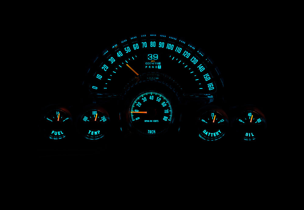 DD 1958-62 Chevy Corvette RTX Instrument System