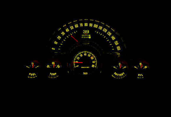 DD 1958-62 Chevy Corvette RTX Instrument System