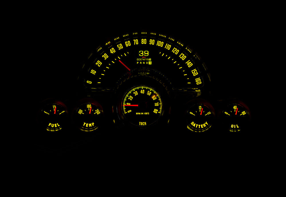 DD 1958-62 Chevy Corvette RTX Instrument System