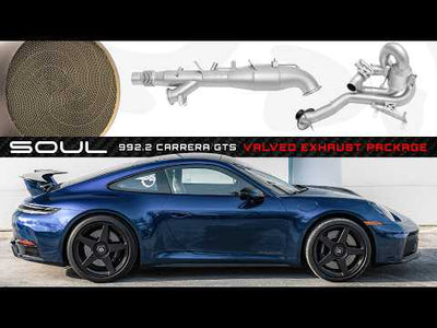 Porsche 992.2 Carrera GTS SOUL Valved Exhaust Package - 0