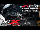 APEXi N1 Evolution-X Exhaust. Acura Integra Type-S (DE5) 2024+ with Titanium Tip-8