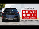 Sports Touring Exhaust QUIET-Spec [Quad-Exit] - Toyota Corolla Hatchback (2019-2022)-3