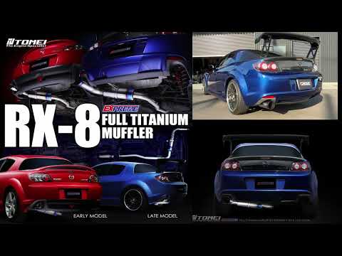 FULL TITANIUM MUFFLER EXPREME Ti RX-8 LATE MODEL - 0