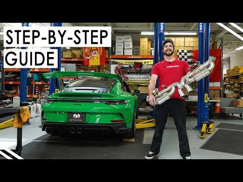 Fabspeed Porsche 992 GT3 / GT3 RS / Speedster Titanium Valvetronic Cat-Back Exhaust System (2022+)-10