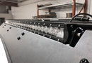 Cali Raised 40 Cut-Out Prinsu Roof Rack Slim Led Light Bar Bracket Kit - W/ 42 Inch Slim Led Light-2