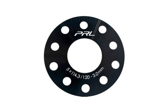 PRL 5x114.3 and 5x120 3mm Wheel Spacer Pair