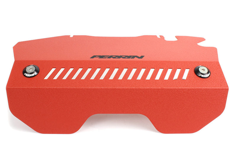 Perrin 15+ Subaru WRX Red Pulley Cover For FA DIT Engines - 0