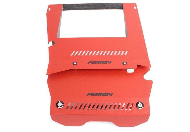 Perrin 15-16 Subaru WRX Engine Cover Kit - Red - 0