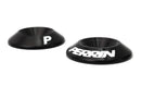 Perrin 15-16 Subaru WRX Engine Cover Lock Down - Black Washers-2