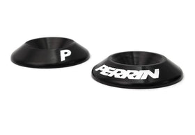 Perrin 15-16 Subaru WRX Engine Cover Lock Down - Black Washers - 0