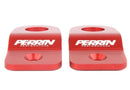 Perrin 08-14 Subaru WRX Red Upper Radiator Bracket Set-4