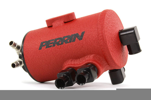 Perrin 08-14 Subaru WRX/STI Red Air Oil Separator