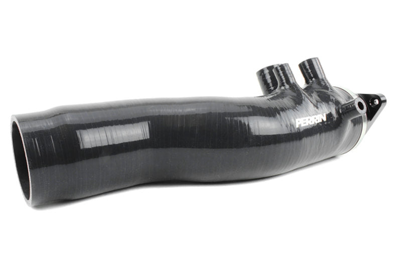 Perrin 2015+ Subaru WRX Black 3in Turbo Inlet Hose w/ Nozzle - 0