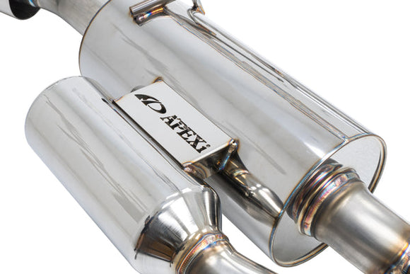 APEXi N1 Evolution-X Exhaust. Infiniti Q50 2014+. Catback with Titanium Tip