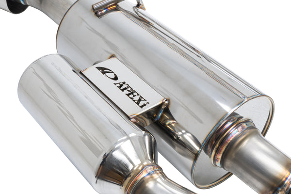 APEXi N1 Evolution-X Exhaust. Infiniti Q50 2014+. Catback with Titanium Tip - 0