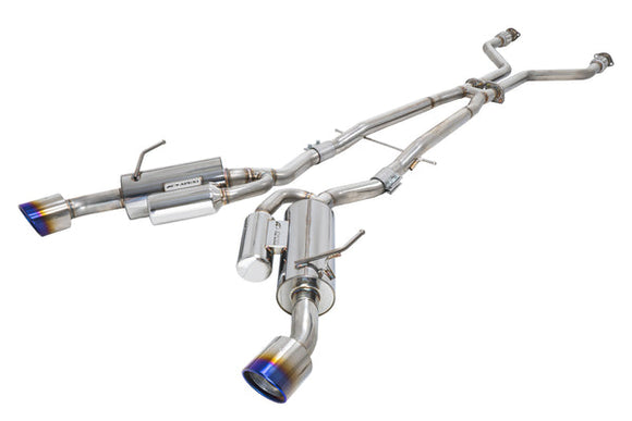 APEXi N1 Evolution-X Exhaust. Infiniti Q50 2014+. Catback with Titanium Tip