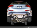 AWE Touring Edition Exhaust for 8R Q5 3.0T Dual Outlet, Chrome Silver Tips-1