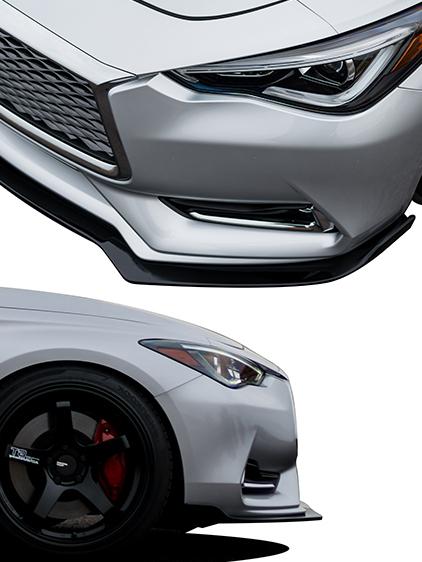 STILLEN 2017-2022 INFINITI Q60 3.0T FRONT SPLITTER