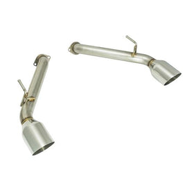 Remark 2017+ Infiniti Q60 Axle Back Exhaust w/Stainless Steel Single Wall Tip