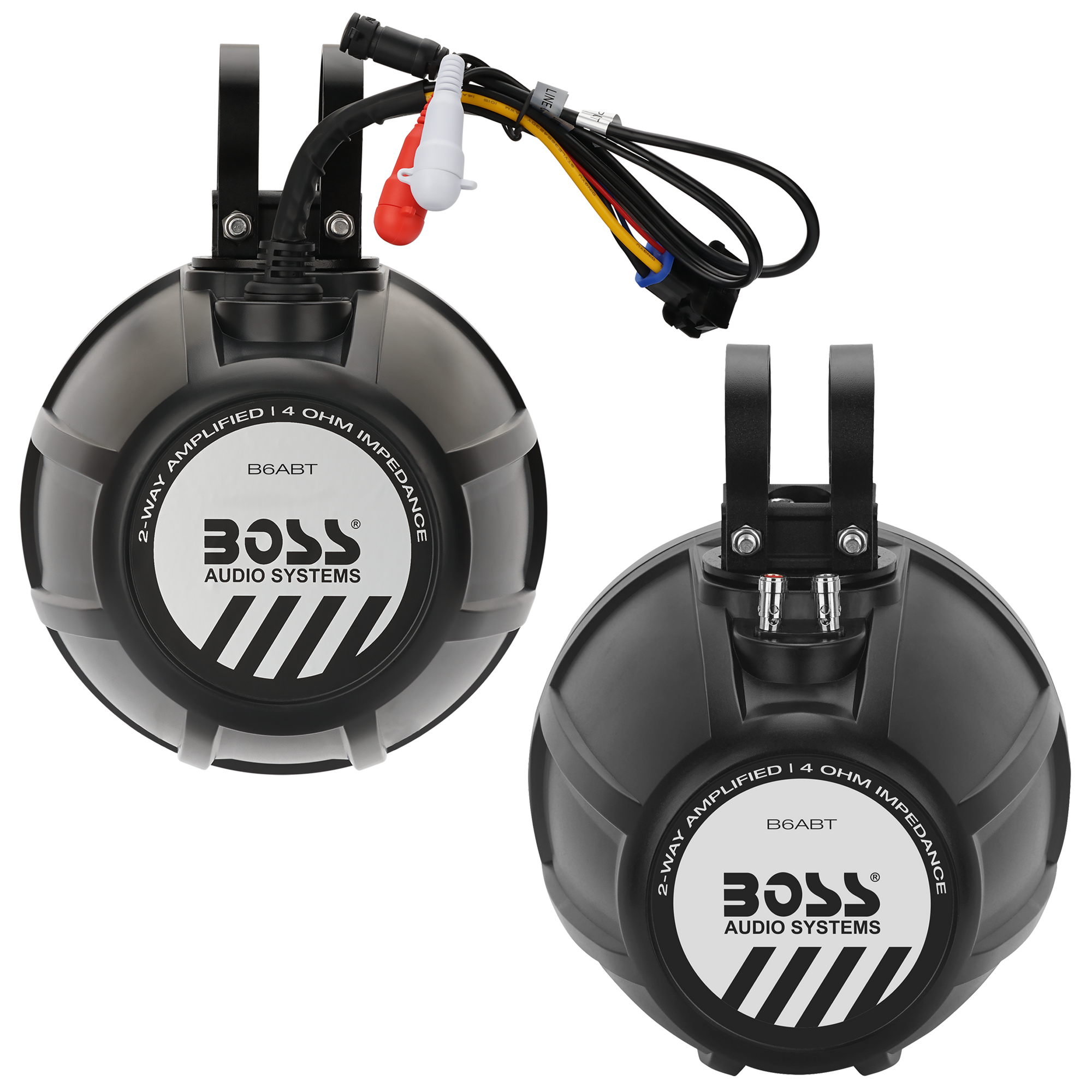 Boss Audio Systems ATV UTV Marine Roll cage Waketower Speaker Pods - 0
