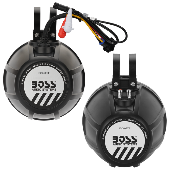 Boss Audio Systems ATV UTV Marine Roll cage Waketower Speaker Pods
