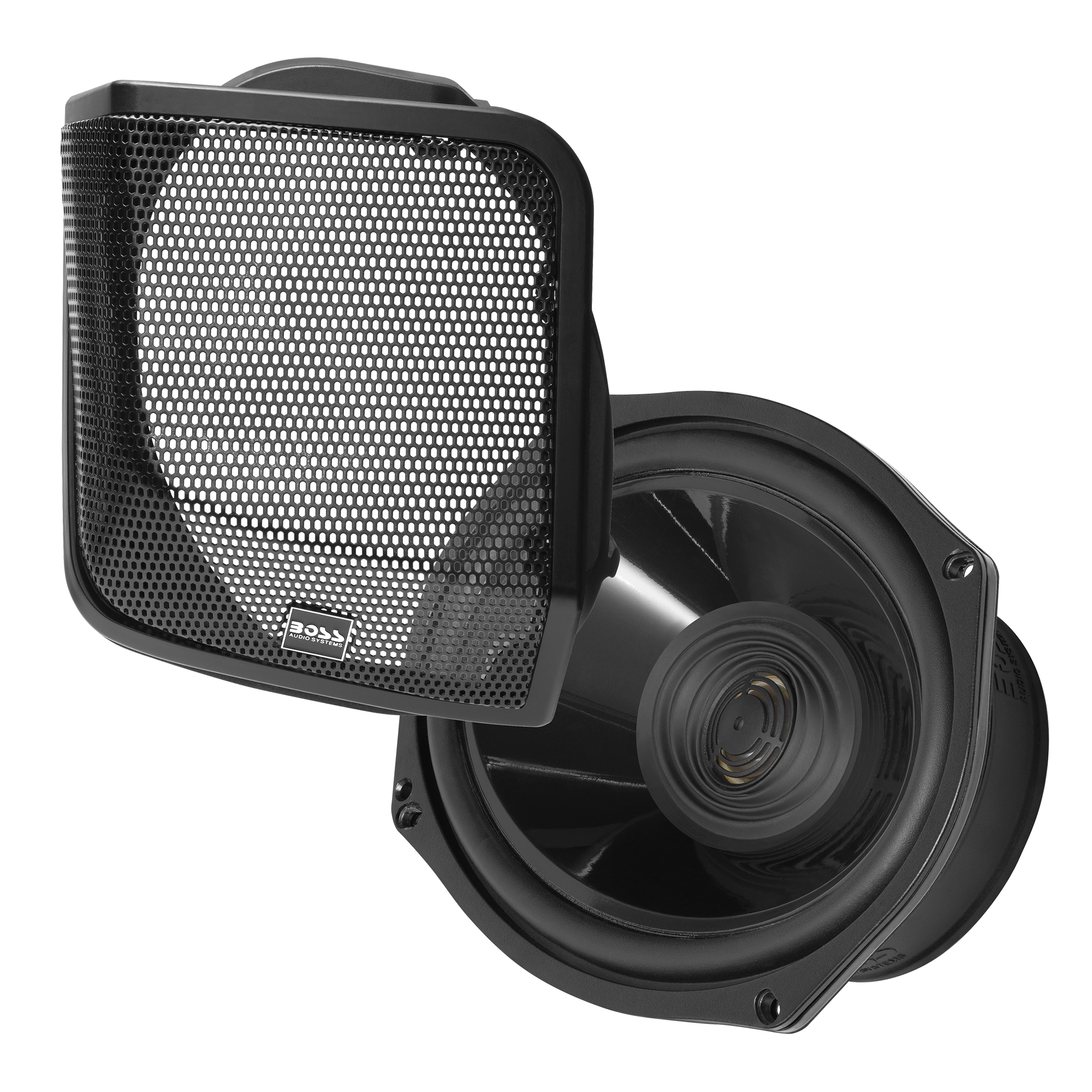 Boss Audio Systems Harley Davidson 6 x 9in Saddlebag Speaker Kit - 0