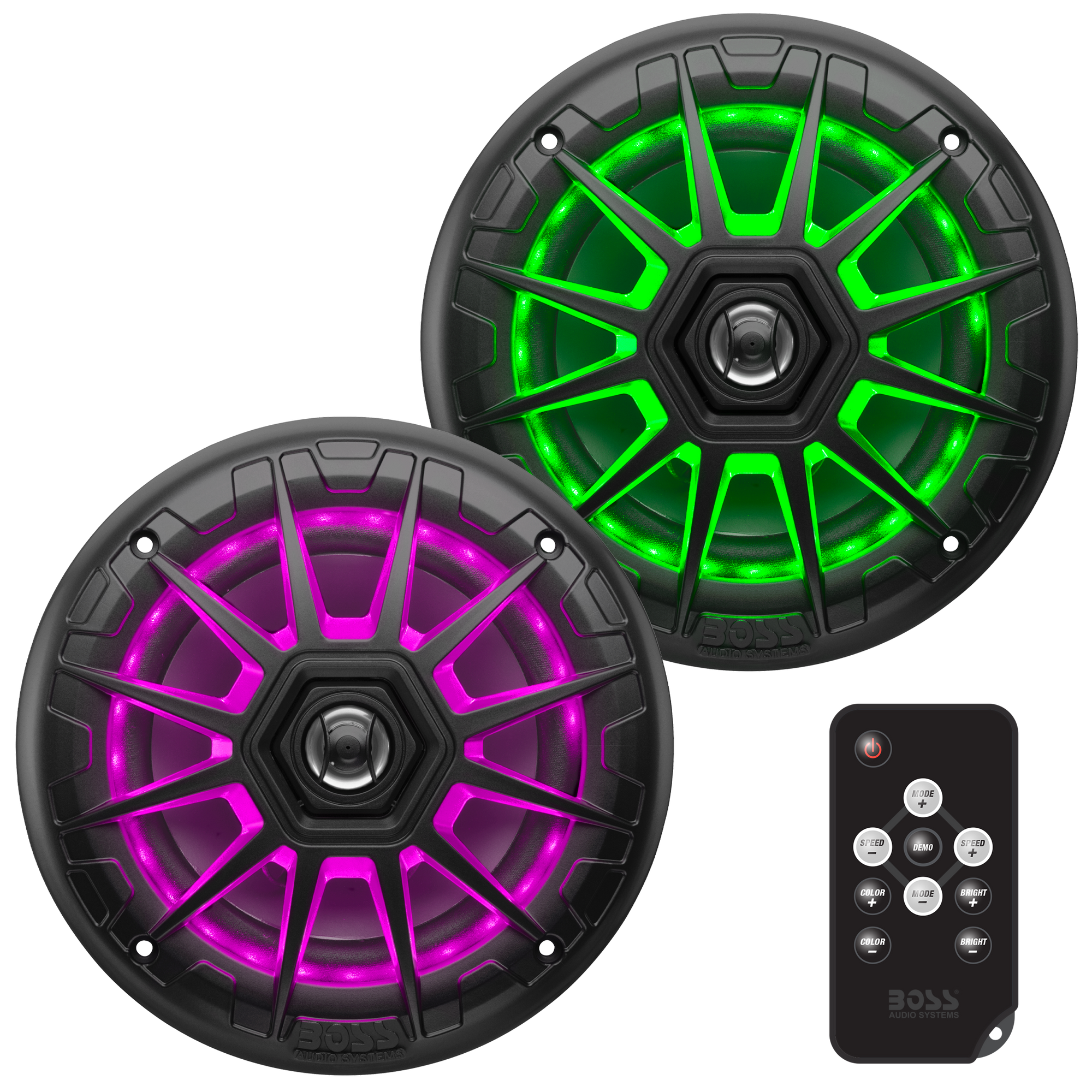 Boss Audio Systems 6.5in Marine Speakers / 200 Watts Per Pair / 2 Way