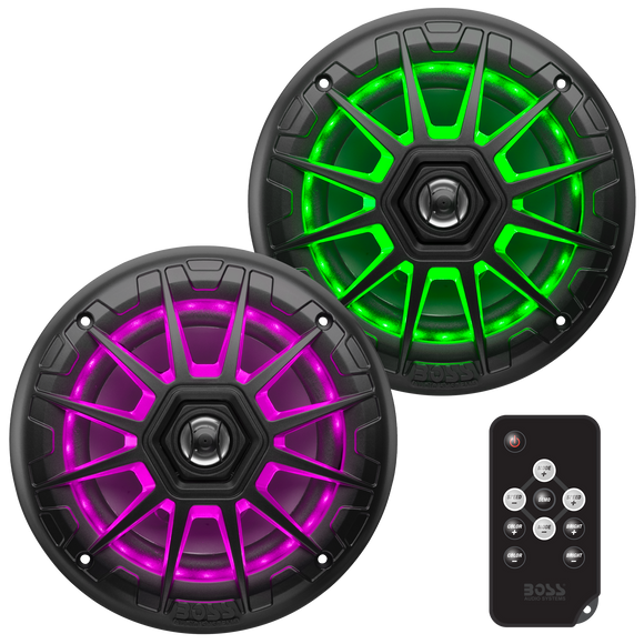 Boss Audio Systems 6.5in Marine Speakers / 200 Watts Per Pair / 2 Way