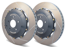 Girodisc Rear 2 Piece Rotor Assemly Nissan R35 GTR Slotted-1