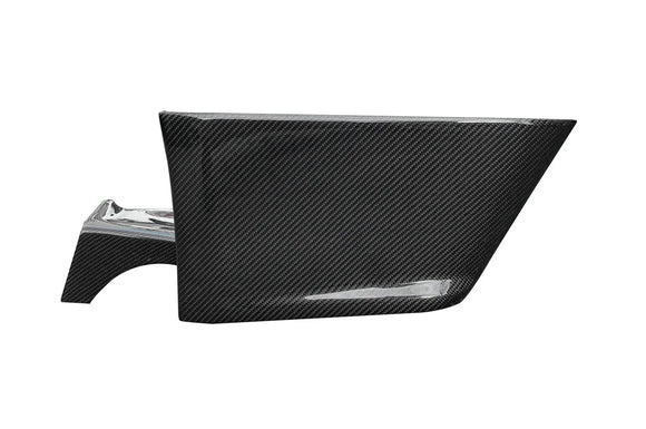 Rexpeed Carbon Fiber Rear Corner Extensions for Evo X (R89)