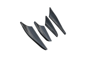 Rexpeed V-Style Carbon Fiber Canards for Evo X (R90)