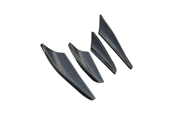Rexpeed V-Style Carbon Fiber Canards for Evo X (R90)