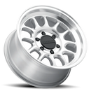 Raceline 958MC Rogue 17x8.5in / 6x135 BP / 0mm Offset / 87.1mm Bore - Machined Finish Wheel-2
