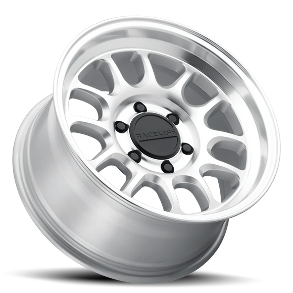 Raceline 958MC Rogue 17x8.5in / 6x135 BP / 0mm Offset / 87.1mm Bore - Machined Finish Wheel