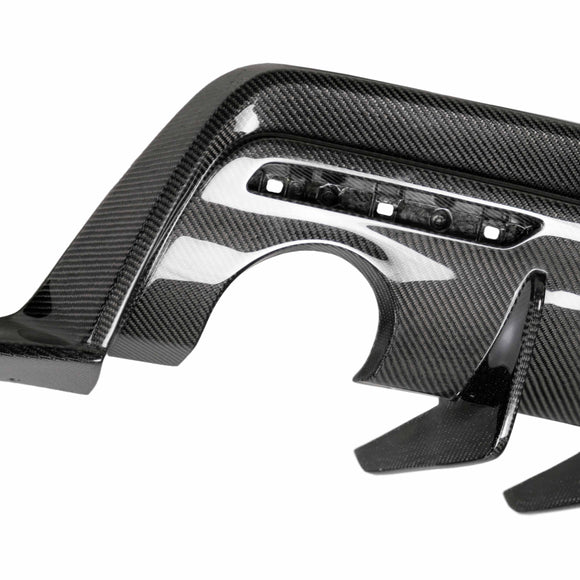 MB-style carbon fiber rear diffuser for 2020-2026 Toyota GR Supra