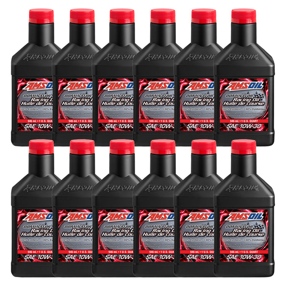 AMSOIL DOMINATOR 10W-30 100% Synthetic Racing Oil Case of 12
