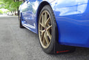 Rally Armor 15+ Subaru WRX & STi Sedan Only UR Black Mud Flap w/ Red Logo-11