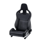 Black Leather - Carbon Heat and Silver Logo