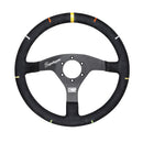 OMP Recce Series Steering Wheel 350 mm - Black/White-1