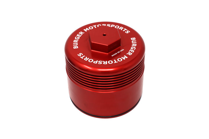 BMS Billet Oil Filter Cover for Subaru WRX, Legacy, & BRZ - 0